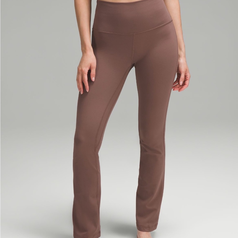 lululemon athletica Brown Boot-Cut Flare Pants